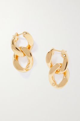 Bottega Veneta - Gold-tone Silver Earrings - one size