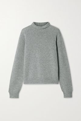 The Row - Kensington Cashmere Turtleneck Sweater - Gray