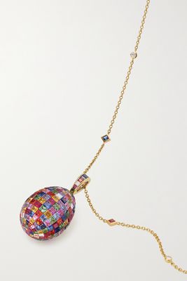 Fabergé - Imperial 18-karat Gold Multi-stone Necklace - one size