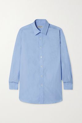 Charvet - Cotton-poplin Shirt - Blue