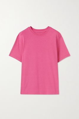Bottega Veneta - Washed Cotton-jersey T-shirt - Pink