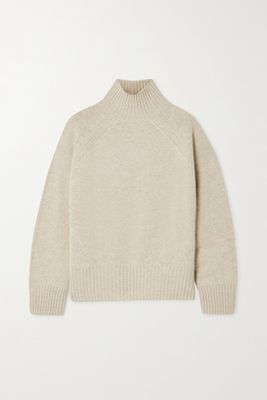 Allude - Wool And Cashmere-blend Sweater - Neutrals
