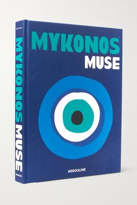 Assouline - Mykonos Muse By Lizy Manola Hardcover Book - Blue