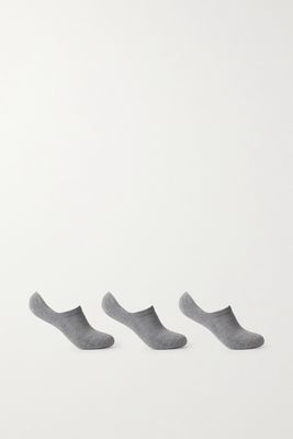 FALKE - Cool Kick Set Of Three Knitted Socks - Gray
