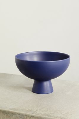 Raawii - Strøm Large Earthenware Bowl - Blue