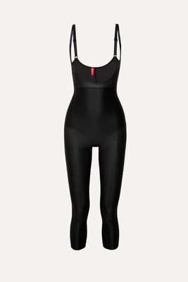 Spanx - Suit Your Fancy Stretch Bodysuit - Black