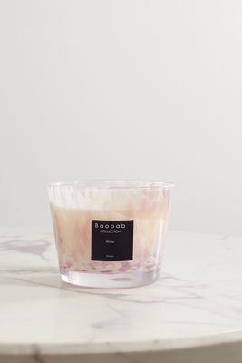 Baobab Collection - White Pearls Max 10 Scented Candle, 1.3kg - Cream