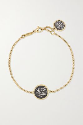 Dubini - Alexander The Great 18-karat Gold And Silver Bracelet - one size