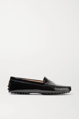Tod's - Gommino Patent-leather Loafers - Black