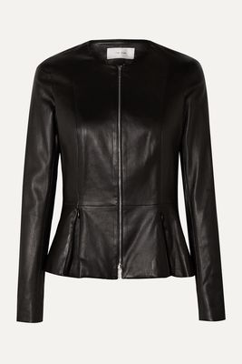 The Row - Anasta Leather Jacket - Black