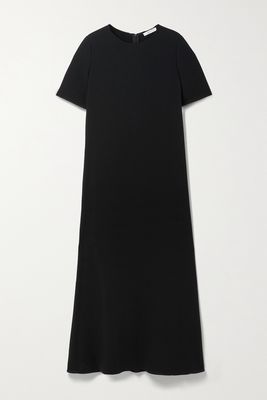 The Row - Robi Crepe Midi Dress - Black