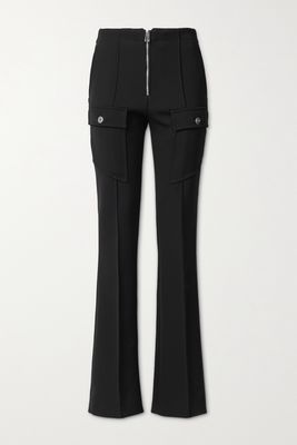 Bottega Veneta - Wool-blend Flared Pants - Black