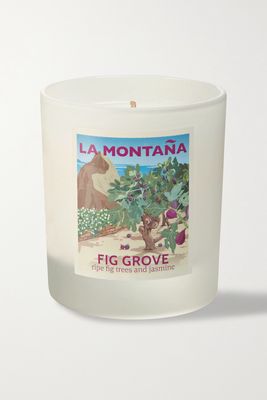 La Montaña - Fig Grove Scented Candle, 220g - one size