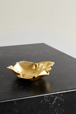 Completedworks - Fold Gold-tone Dish - one size
