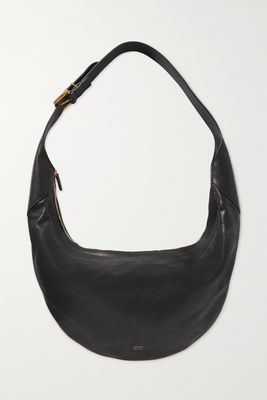 Khaite - August Leather Shoulder Bag - Black