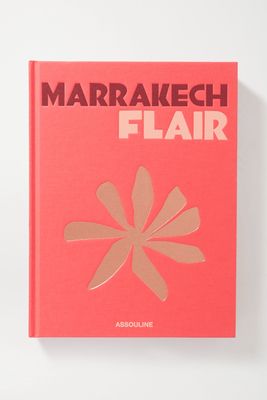 Assouline - Marrakech Flair By Marisa Berenson Hardcover Book - Red