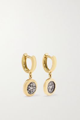 Dubini - 18-karat Gold Hoop Earrings - one size