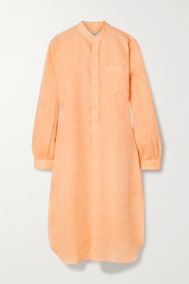 Charvet - Elysee Oversized Linen Nightdress - Orange