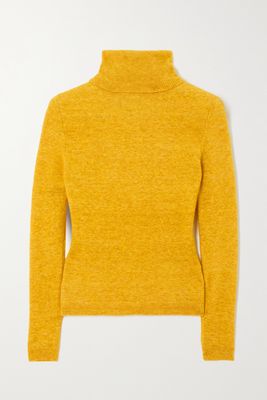 Sergio Hudson - Alpaca Turtleneck Sweater - Yellow