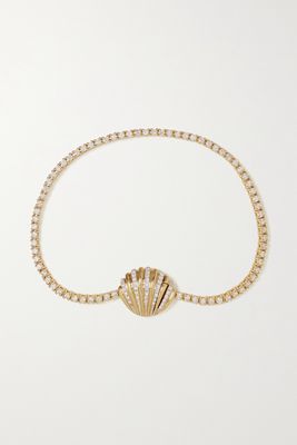Yvonne Léon - 18-karat Gold Diamond Bracelet - one size