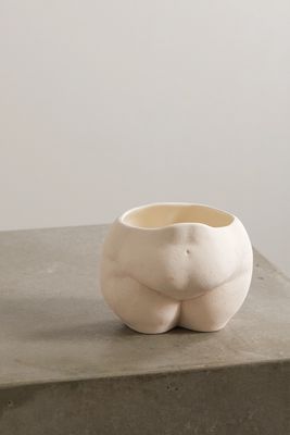 Anissa Kermiche - Popotelée Ceramic Pot - Cream
