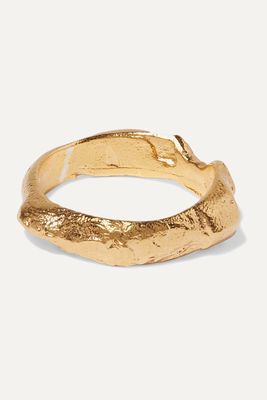 Alighieri - The Edge Of The Abyss Gold-plated Ring - small