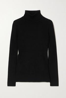 Nili Lotan - Lynnette Cashmere Turtleneck Sweater - Black