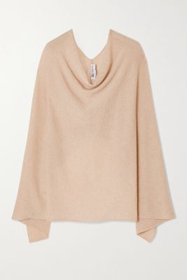 Johnstons of Elgin - Cashmere Poncho - Neutrals