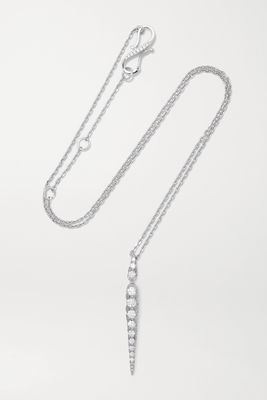 Boghossian - Merveilles Icicle 18-karat White Gold Diamond Necklace - one size