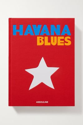 Assouline - Havana Blues By Pamela Ruiz Hardcover Book - Red