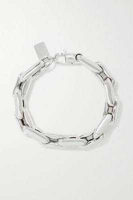 Lauren Rubinski - Medium 14-karat White Gold Bracelet - one size