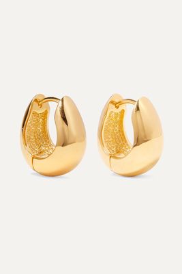 Sophie Buhai - Gold Vermeil Hoop Earrings - one size