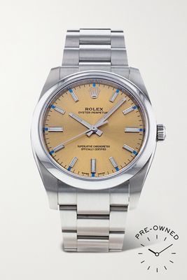 Rolex - Pre-owned 2020 Oyster Perpetual Automatic 40mm Oystersteel Watch - Gold