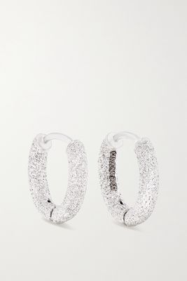 Carolina Bucci - 18-karat White Gold Hoop Earrings - one size