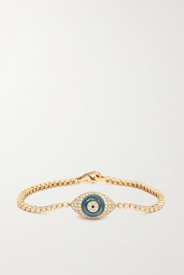 Lorraine Schwartz - 18-karat Gold, Topaz And Diamond Bracelet - one size