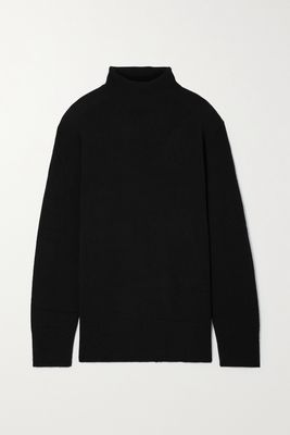 The Row - Stepny Wool And Cashmere-blend Turtleneck Sweater - Black