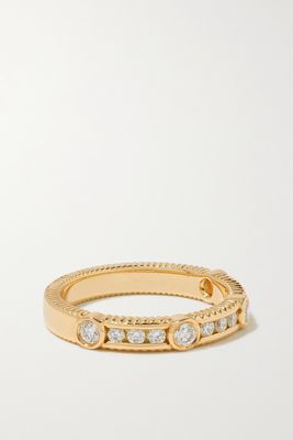 Viltier - Rayon 18-karat Gold Diamond Ring - 53