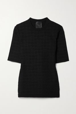 Givenchy - Jacquard-knit Sweater - Black