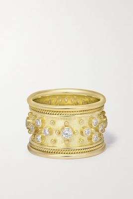 Elizabeth Gage - 18-karat Gold Diamond Ring - M