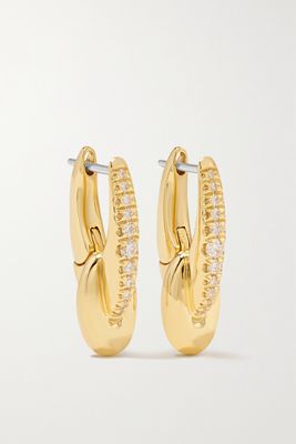 Melissa Kaye - Ada 18-karat Gold Diamond Earrings - one size