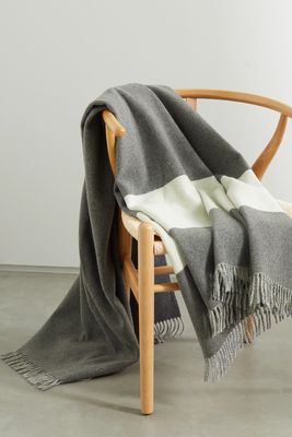 Brunello Cucinelli - Fringed Cashmere Blanket - Off-white