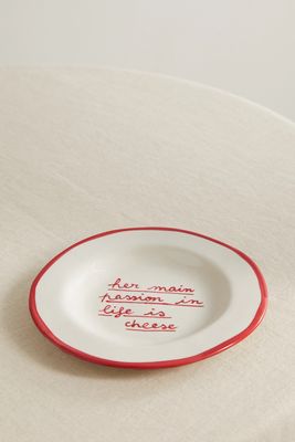 Laetitia Rouget - 20cm Ceramic Dessert Plate - White