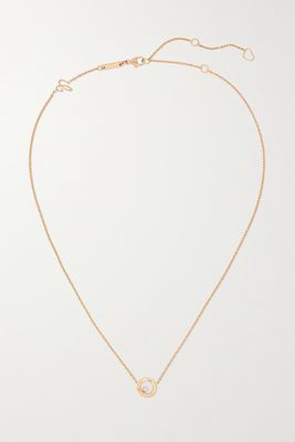 Chopard - Happy Diamonds 18-karat Gold Diamond Necklace - one size