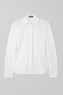 Theory - Cotton-blend Shirt - White