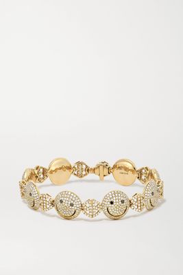 Lorraine Schwartz - 18-karat Gold Diamond Bracelet - one size