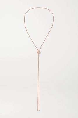 Piaget - Possession 18-karat Rose Gold Diamond Necklace - one size