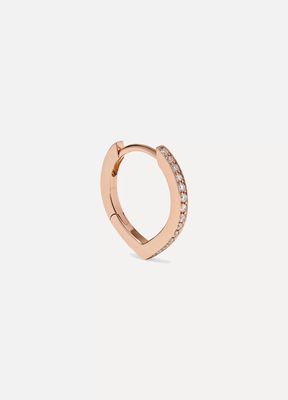 Repossi - Antifer 18-karat Rose Gold Diamond Earring - one size