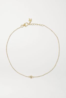 Mateo - 14-karat Gold Diamond Bracelet - one size