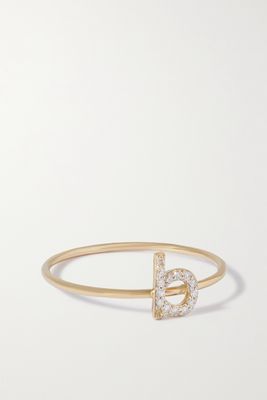 STONE AND STRAND - Gold Diamond Ring - I 5