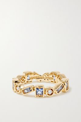 Suzanne Kalan - 18-karat Gold, Sapphire And Diamond Ring - 7
